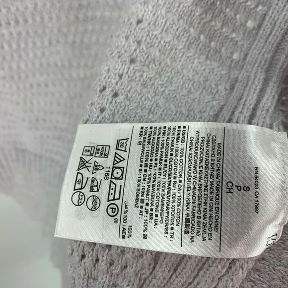 Banana Republic Open Cardigan Sweater Size S Gray - Picture 5 of 6